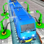 Advance Train Wash Simulator: Train Driving Games Apk