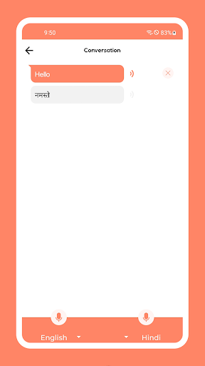 Speak and Translate Languages Screen 3