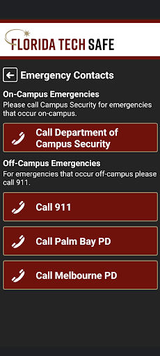 Florida Tech Safe Screenshot