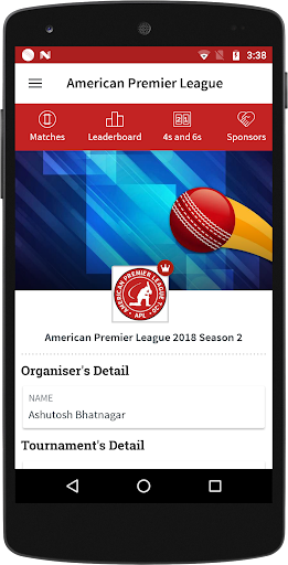 American Premier League Screen 3