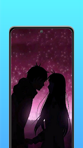Cute Anime Couple Wallpaper HD