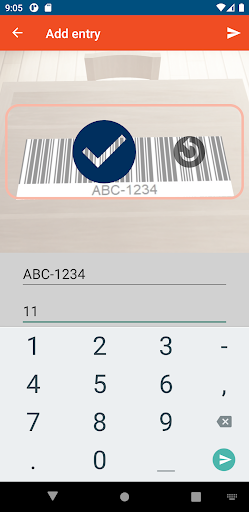 Android application BpScan screenshort