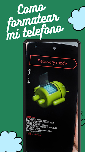 Android application Como Formatear Mi Celular screenshort
