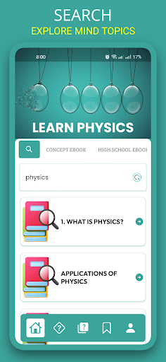 Screenshot of Learn Physics: Physics Mastery
