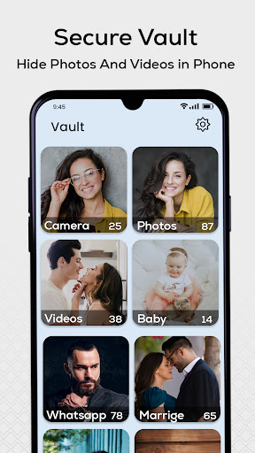 Applock Vault Hide Photo Video Screen 2