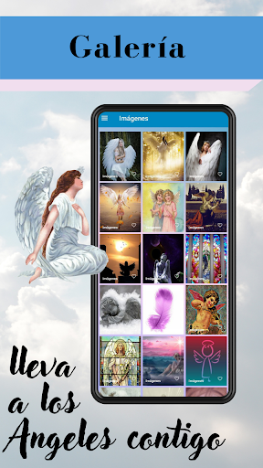Android application Imágenes de Angeles screenshort