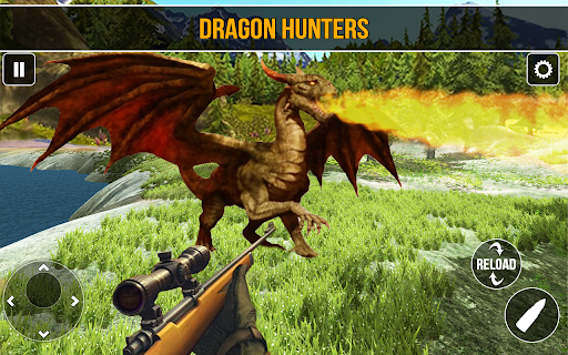 Android application Dragon Shooting Dragon Games screenshort