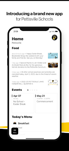 Android application Pettisville School District OH screenshort