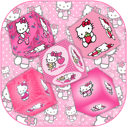 3D Kitty Cube Live Wallpaper  Icon