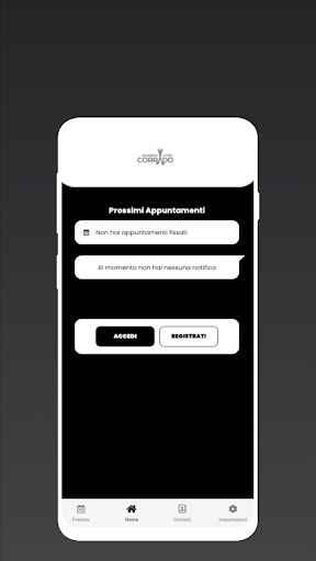 Corrado Barber Care Screen 2