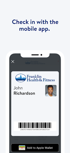 Screenshot of Franklin Health and Fitness