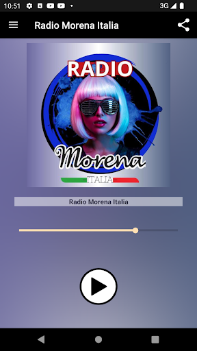 Android application Radio Morena Italia screenshort