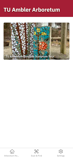 Android application Temple Ambler Arboretum screenshort
