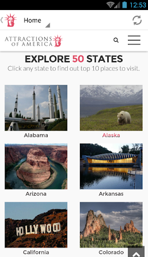 Attractions of America Screen 3