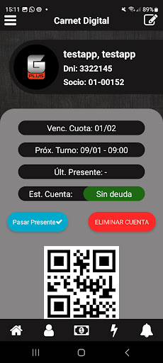 G-PLUS APP Screen 3
