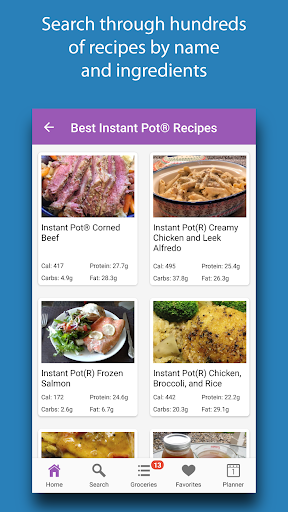 Instant Cooker Recipes - Press Screen 3