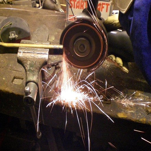 Metal Grinder Sound logo