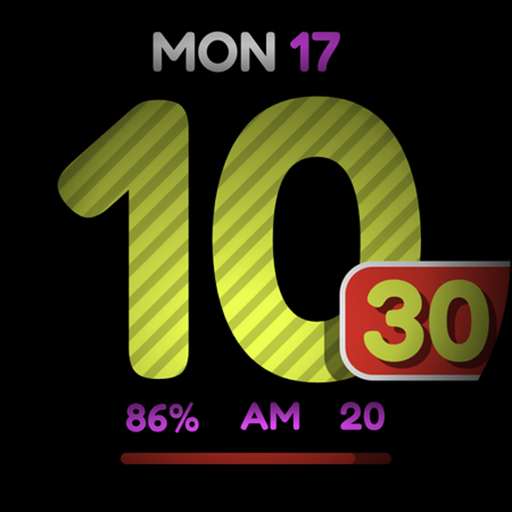 h046 Happy Gigantus Watch Face Logo