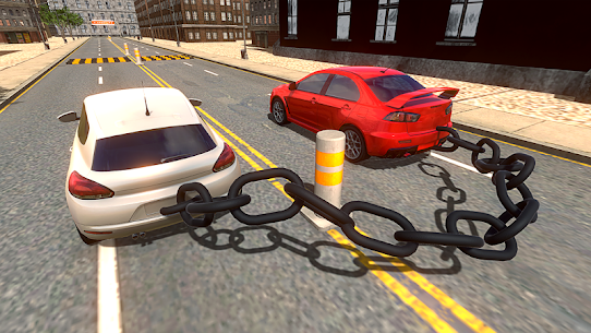 Chained Cars against Ramp For PC installation