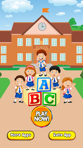 Android application คัดลายมือ ABC screenshort
