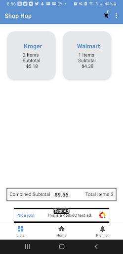 The Shop Hop App Screen 2