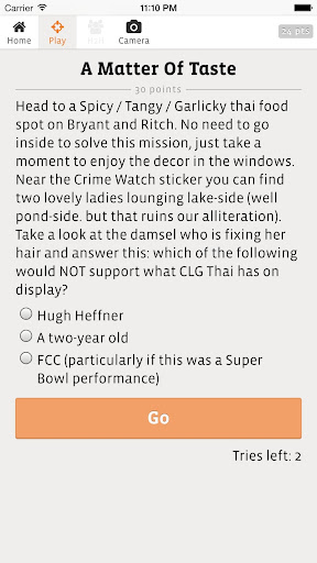 The Go Game Screen 2