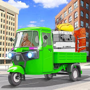 City Rickshaw Cargo Transport: Driver Simulator 3D 1.0 Icon