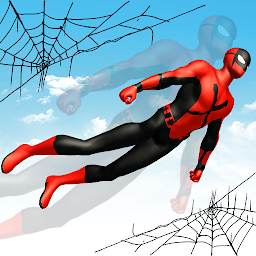 Spider Rope Hero Man Fighting