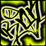 Graffiti Yellow EvolveSms icon