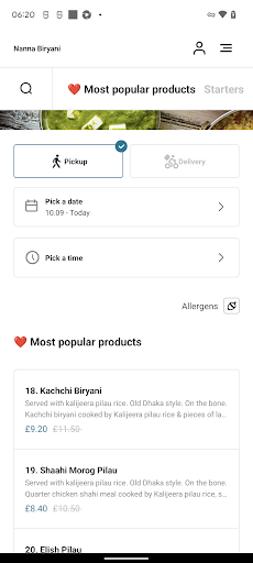 Nanna Biryani Screen 3