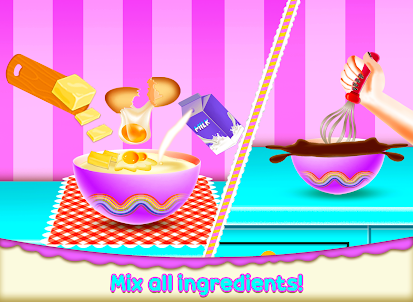 Cake Bakery Kids Cooking Games