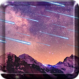 Meteors Sky Live Wallpaper HD icon