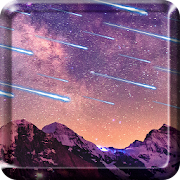 Meteors Sky Live Wallpaper HD