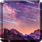 Meteors Sky Live Wallpaper HD Apk
