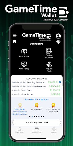 GameTime Wallet Screen 2
