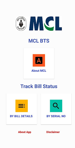 Android application MCL BTS screenshort