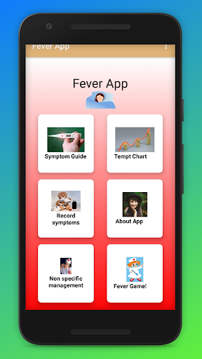 Android application Fever App screenshort