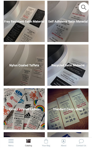 Wash Care Labels Screen 2