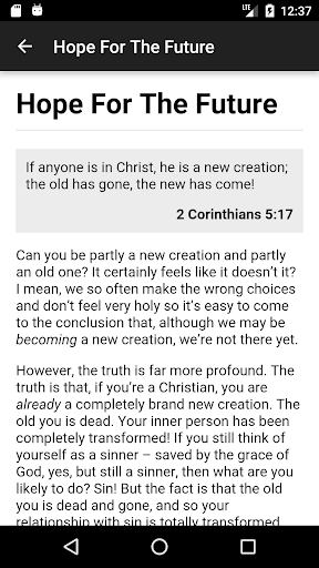 Freedom in Christ Course Screen 3