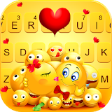 Emoji Love Keyboard Theme icon
