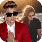 Cover Image of Download Photo With Justin Bieber - Hollywood Wallpapers 2.0 APK