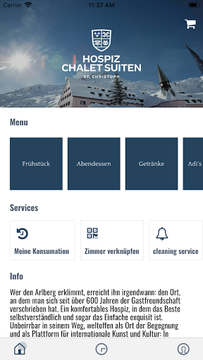 Android application Arlberg Hospiz Resort screenshort