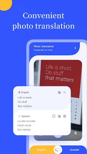 Spanish Translator Screen 3
