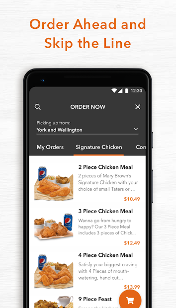 Screenshot 5 Mary Brown’s Chicken android