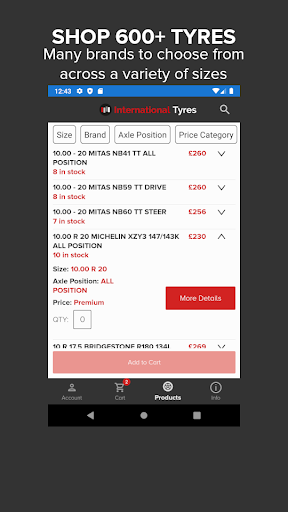 International Tyres Screen 2