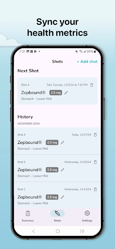 Shotsy - GLP-1 Tracker screenshot 4