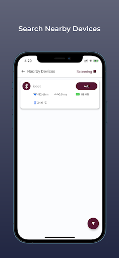 Thingsup BLE Beacons Screen 2