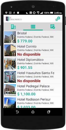 Hotel El Diplomatico Screen 2