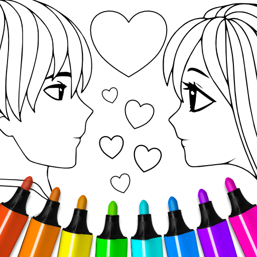 Valentines love coloring book 18.3.0 Icon