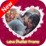 Love photo frames icon